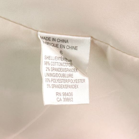 Theory Beige Blazer Women’s Size 6 | Career Professional Jacket - Picture 9 of 9